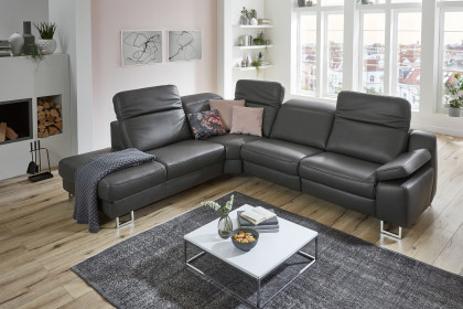 HU-RL16013 von Hukla - Couchgarnitur links charcoal