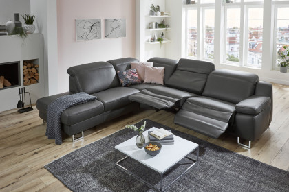 HU-RL16013 von Hukla - Couchgarnitur links charcoal