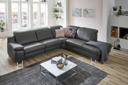HU-RL16013 von Hukla - Couchgarnitur rechts charcoal