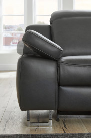 HU-RL16013 von Hukla - Couchgarnitur rechts charcoal