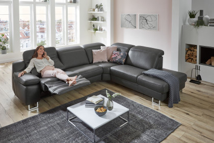 HU-RL16013 von Hukla - Couchgarnitur rechts charcoal