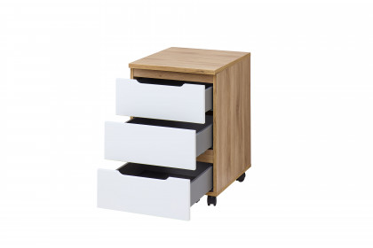 Clyde von Innostyle - Rollcontainer mit 3 Schubkästen