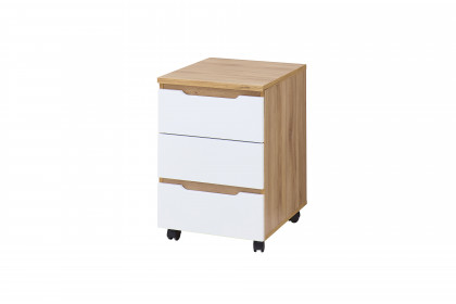 Clyde von Innostyle - Rollcontainer mit 3 Schubkästen