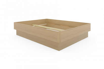 MULTIFLEX von Schlüter Möbelfabrik - Sockelbett Comfort 4 Eiche hell