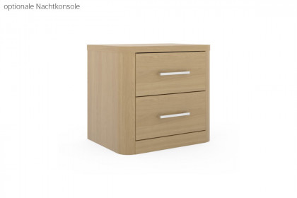 MULTIFLEX von Schlüter Möbelfabrik - Sockelbett Comfort 4 Eiche hell