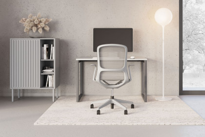 Airi von Nowy Styl - Bürodrehstuhl grey