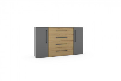 MULTIFLEX von Schlüter Möbelfabrik - Sideboard NEXT schiefergrau - Artisan Eiche
