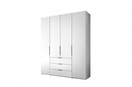 Extenso-sleeping von Staud - Schlafzimmerschrank mit Schubkästen weiß