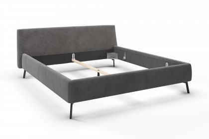 Adena von Candy Sleep - Polsterbett KT Low dark-grey