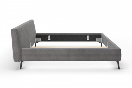 Adena von Candy Sleep - Polsterbett KT Low dark-grey