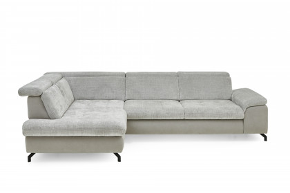 MP-IN25051 von Megapol - Ecksofa links silver-stone