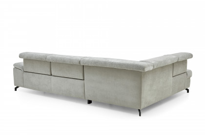 MP-IN25051 von Megapol - Ecksofa links silver-stone