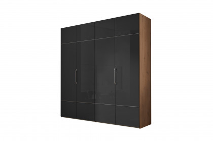 Extenso-sleeping von Staud - Kleiderschrank Artisan Eiche/ Anthrazitglas
