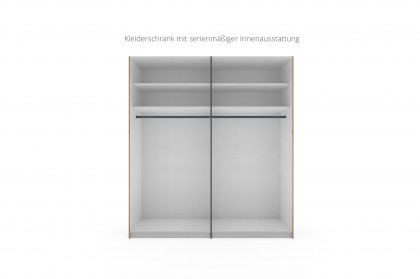 Extenso-sleeping von Staud - Kleiderschrank Artisan Eiche/ Anthrazitglas