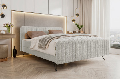BX-LE-07 von SW KOLLEKTION - Boxspringbett ivory
