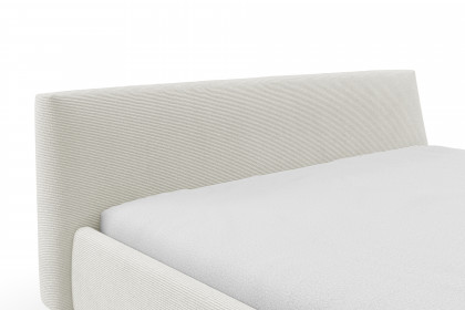 Adena von Candy Sleep - Polsterbett KT Low weiß