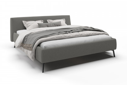Adena von Candy Sleep - Polsterbett KT Low grau