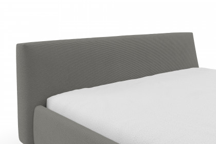 Adena von Candy Sleep - Polsterbett KT Low grau