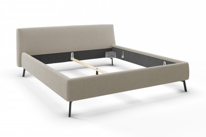 Adena von Candy Sleep - Polsterbett KT Low sand