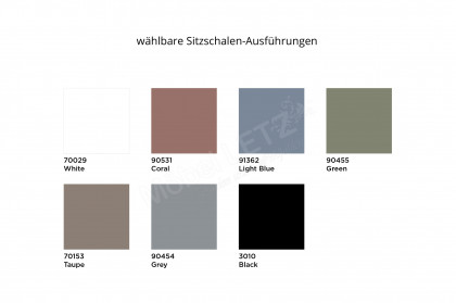Sitari von Nowy Styl - Kufenstuhl taupe