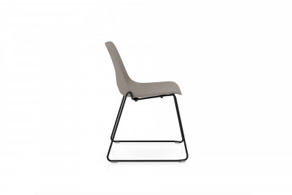 Sitari von Nowy Styl - Kufenstuhl taupe