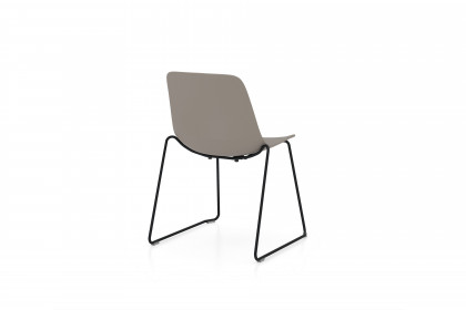 Sitari von Nowy Styl - Kufenstuhl taupe