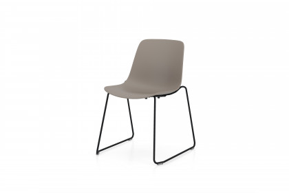 Sitari von Nowy Styl - Kufenstuhl taupe
