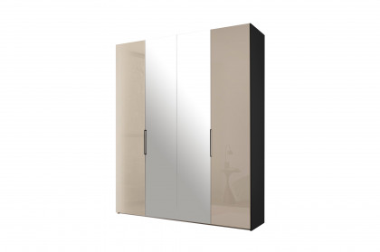 Extenso-sleeping von Staud - Schrank 2-farbig mit Spiegel