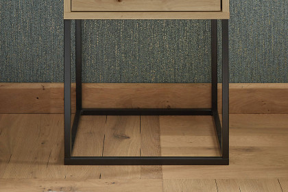 Cudro von POL Power - Boxspringbett-Nachtschrank Artisan Eiche Nachbildung
