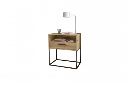 Cudro von POL Power - Nachtkonsole mit Stauraum Artisan Eiche Nachbildung