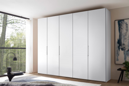 Extenso-sleeping von Staud - Drehtürenschrank weiß ca. 249 cm breit