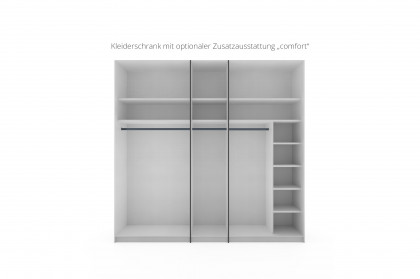 Extenso-sleeping von Staud - Drehtürenschrank weiß ca. 249 cm breit