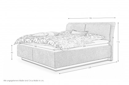 Bari von Musterring - Polsterbett KT 25035 beige