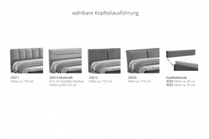 Bari von Musterring - Polsterbett KT 25035 beige
