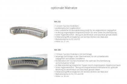 Bari von Musterring - Polsterbett KT 25035 beige