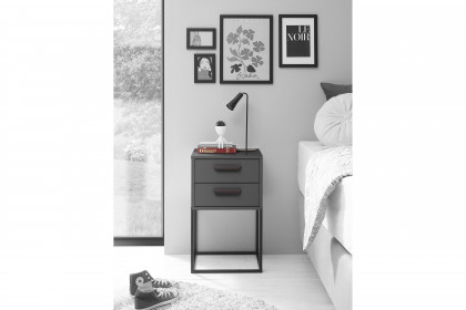 Suna-sleeping von POL Power - Nachtkonsole ca. 65 cm hoch graphit