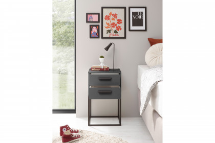 Suna-sleeping von POL Power - Nachtkonsole ca. 65 cm hoch graphit