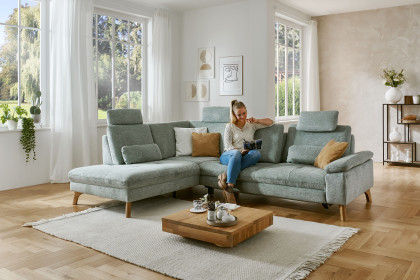 PP-LA24075 von Polipol - Ecksofa Ausführung links zinc