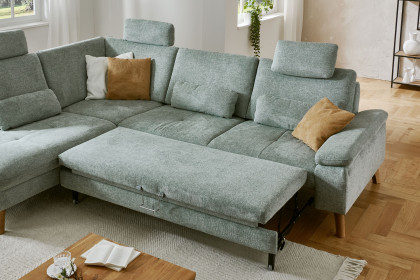 PP-LA24075 von Polipol - Ecksofa Ausführung links zinc