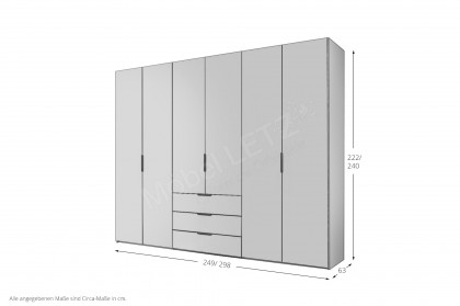 Sinfonie Plus Nova von Staud - Kleiderschrank elfenbein