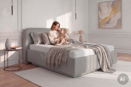 Composium von RUF Betten - Boxspringbett KTX erde