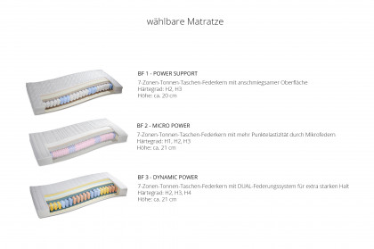 Composium von RUF Betten - Boxspringbett KTX erde