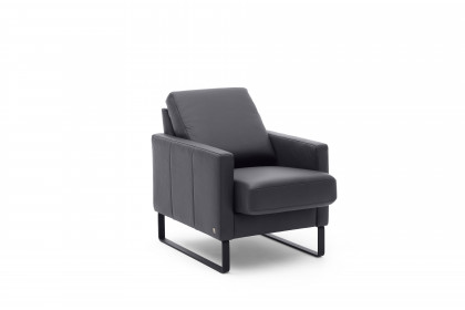MR 385 von Musterring - Echtleder-Duo fango