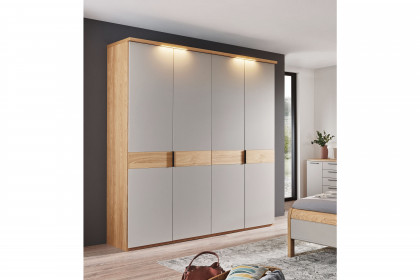 Comfort-V von Disselkamp - Kleiderschrank Wildeiche - taupe