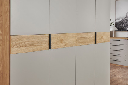 Comfort-V von Disselkamp - Kleiderschrank Wildeiche - taupe