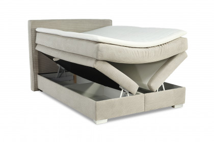 Arabella-Dream von Jockenhöfer - Boxspringbett 140 light-greige