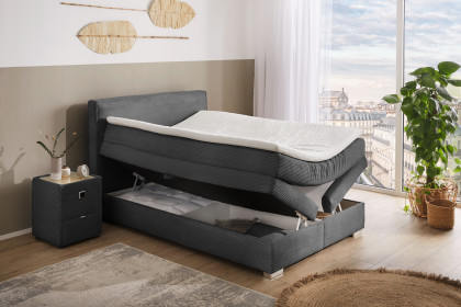 Arabella-Dream von Jockenhöfer - Boxspringbett 140 grau