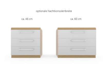 Comfort-V von Disselkamp - Stollenbett Wildeiche-Furnier 100x200 cm