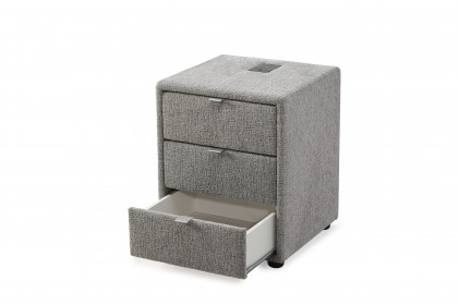 Theresa von Jockenhöfer - Boxspringbett in Grau