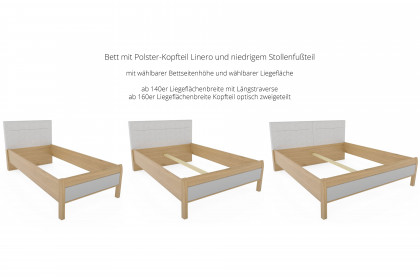 Comfort-V von Disselkamp - Single-Schlafzimmer Wildeiche - taupe